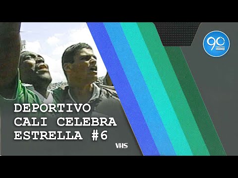 Deportivo Cali celebra estrella #6