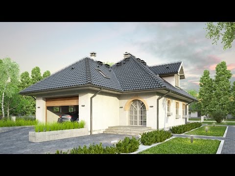 Projekt domu ŻURAW Pracownia Projektowa Studio Atrium