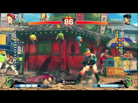 藍弟 lsy9983 [Bison] vs KIRITAMPOPO [Cammy] SSF4 Japanese Online Ranked Matches - TRUE-HD