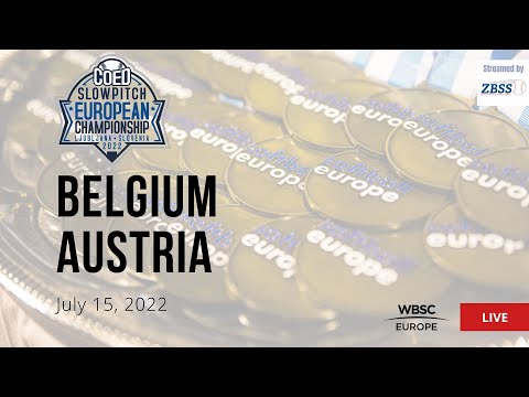 30 Coed Slowpitch European Championship - Belgium VS Austria
