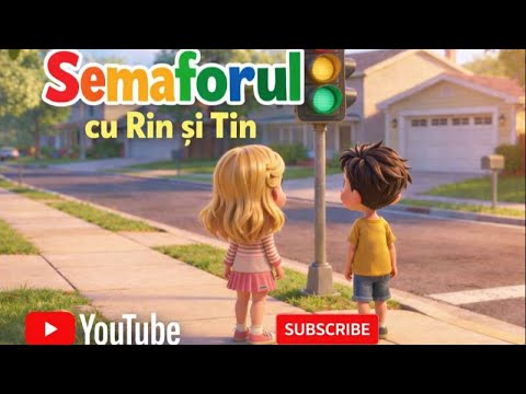 🚦 Semaforul cu Rin & Tin – Învățăm regulile de circulație