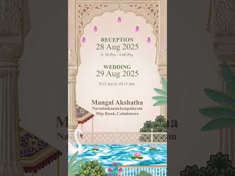 Wedding Story invite
