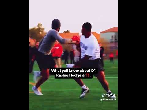 Rashie hodge jr is a beast
