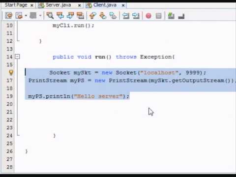 Java Programming Sockets Pt 2