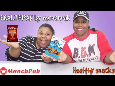MUNCHPAK NEW RELEASE ...... HEALTHPAK OMG!!  HEALTHY SNACK OPTIONS!!