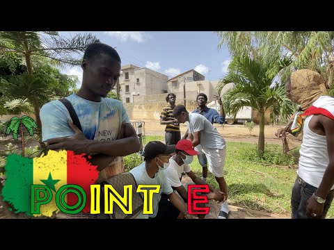 GabMorrison - Visite du quartier Point E à Dakar avec SMS (Sénégal)