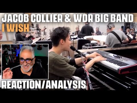 "I Wish" (Stevie Wonder Cover) by Jacob Collier (feat. WDR Big Band), Reaction/Analysis by Musician