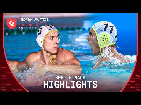 Water Polo Champions League Extended Highlights | Final 4 | Semi Finals