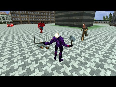 ► Captain America Cipher Rope Hero vs City Gangster Crime Unlocked All Weapons New Suit For Android