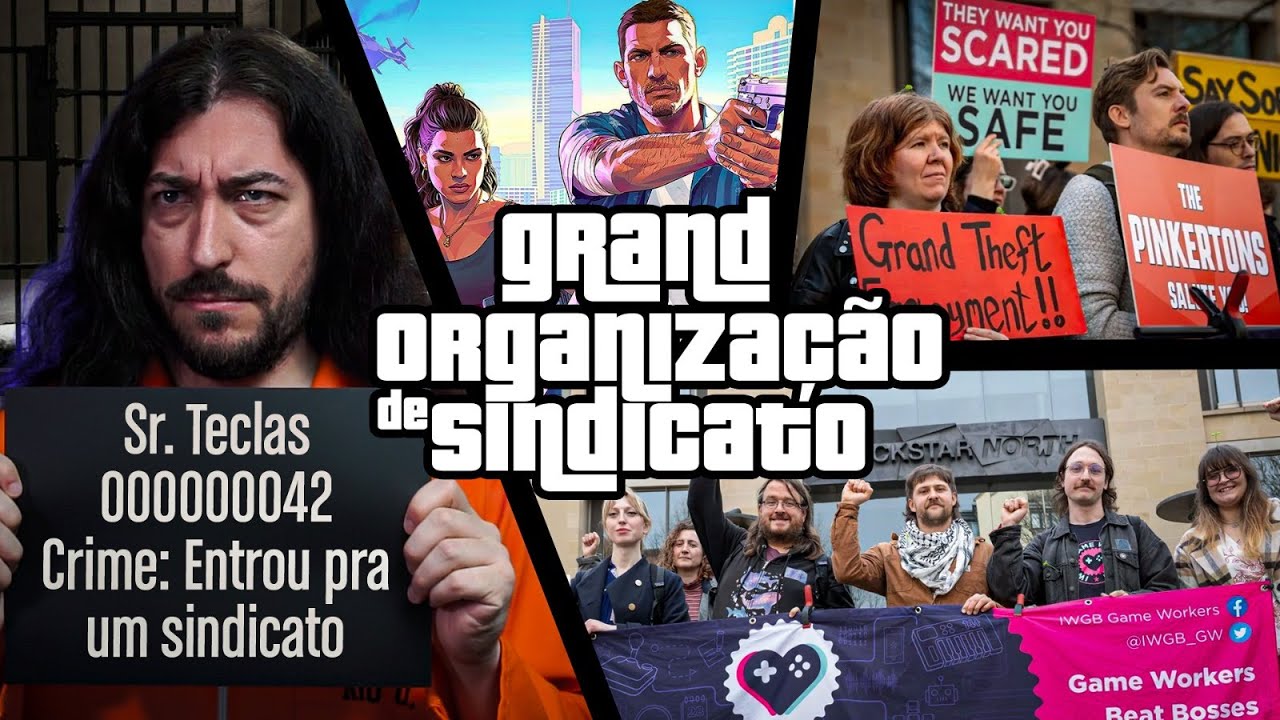 ROCKSTAR GAMES DEMITE FUNCIONÁRIOS TENTANDO SE SINDICALIZAR | Tecnologia e Classe