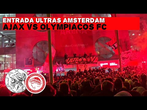 ENTRADA Ultras Amsterdam | Ajax vs Olympiacos Fc | 28-1-2026