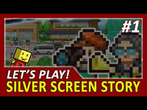 [Let's Play] Kairosoft Silver Screen Story #1 | Start A New Game - First 12 Min. In-Game Experience - YouTube