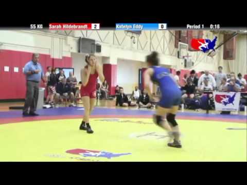 WM 55 KG - Sarah Hildebrandt (Gator) vs. Katelyn Eddy (Gator)