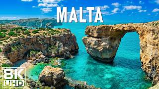 Malta 8K ULTRA HD – Discover Mediterranean Beauty, Crystal Waters and Historic Cities 🇲🇹
