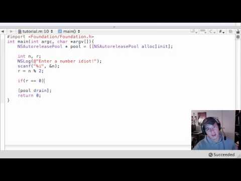 Objective C Programming Tutorial - 18 - Useful if else Program