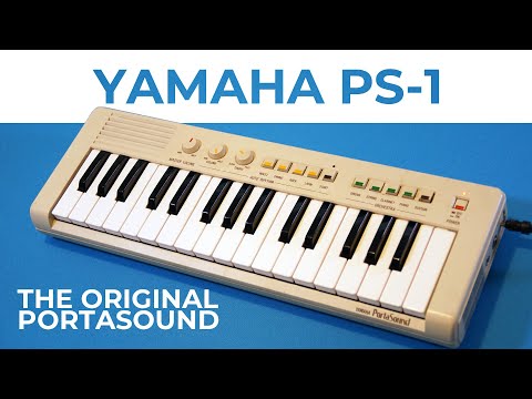 Yamaha • PS-1 Portasound Keyboard (1980) w/Carrying case image 17