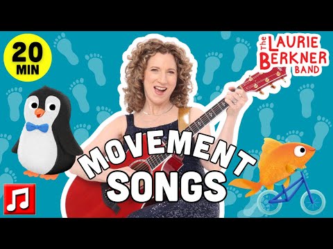 20 mins - "The Goldfish" and other Movement Songs for Brain Breaks by Laurie Berkner!