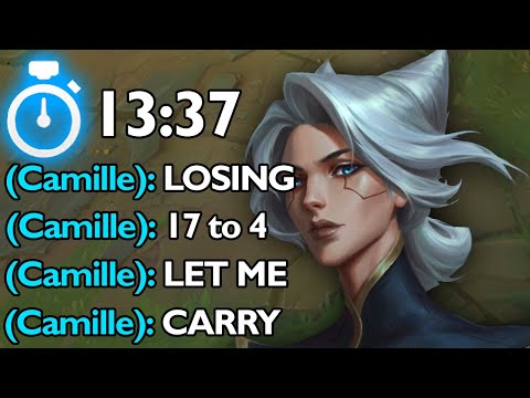 COMING BACK FROM 7000+ GOLD LEAD? EASY FOR CAMILLE