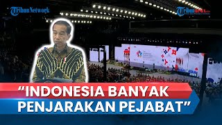 Jokowi Singgung Korupsi di Tanah Air, Sebut Indonesia Negara yang Banyak Penjarakan Pejabatnya