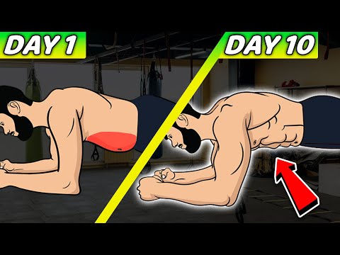 Learn 10 Day Plank Workout Challenge To Lose Belly Fat And Get Flat Tummy Mind Luster