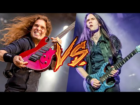 Megadeth - Tornado of Souls (Solo by: Kiko loureiro and Teemu Mäntysaari)