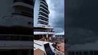 Emozione Msc Seaview 💙 with msc friend roleda nanda #mscseaview #emozioni