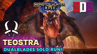 Monster Hunter Rise: Teostra Dualblades Run
