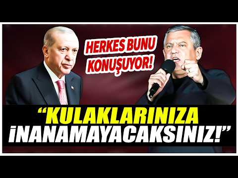 Herkes bunu konuşuyor! Özgür Özel açıkladı: Duyunca kulaklarınıza inanamayacaksınız!