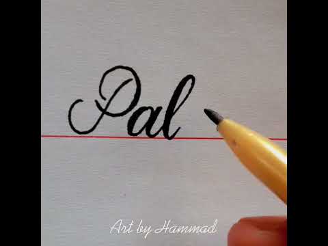Palvi name writing | #trending #ytshorts #viral