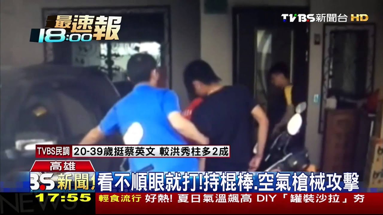 兄弟檔組暴力飆車 高雄市區鬥毆逞凶