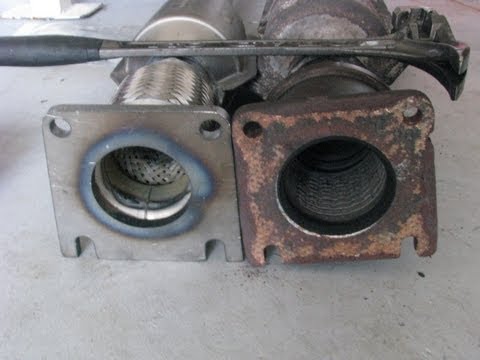 Replacing A Catalytic Converter P0420 on Dodge Neon part2