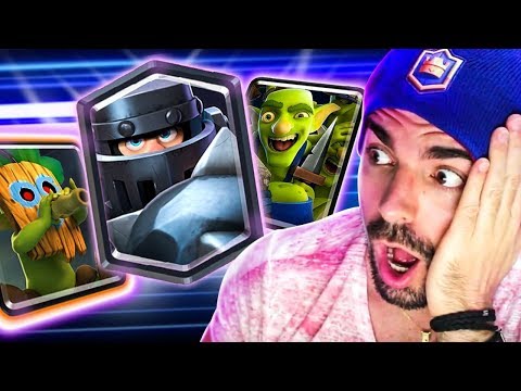 NOVO DECK DE MEGA CAVALEIRO BAIT NO CLASH ROYALE!