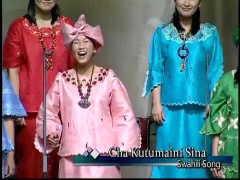 Korean choir sings Swahili song with extreme brilliance