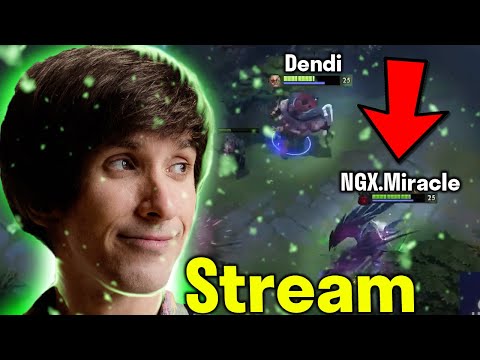 DENDI Pudge stream : I got miracle on my team "RIP Enemy's MMR"