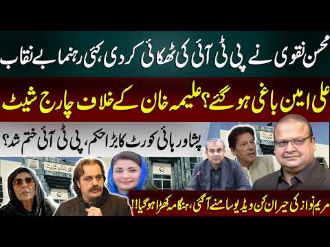 Mohsin Naqvi Hits Back at PTI | Ali Amin VS Aleema Khan | Maryam Nawaz’s Shocking Video Goes Viral
