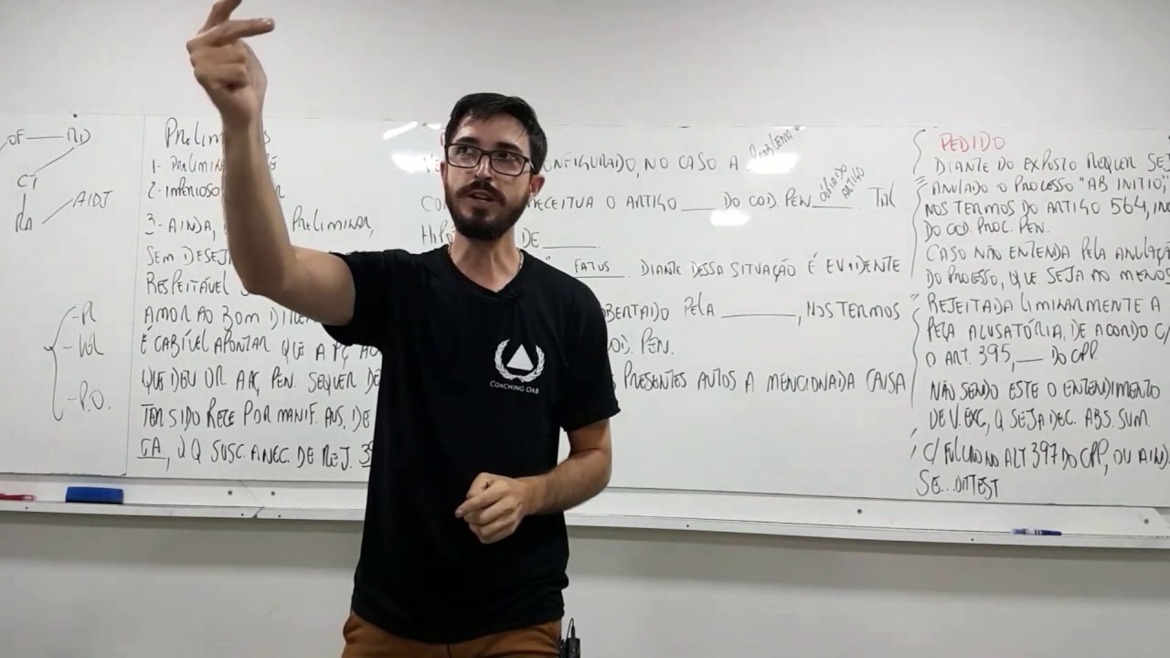 Modelo de Resposta a Acusação - Como escrever o mérito