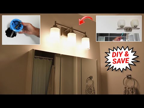 YouTube video about: How to move a wall light fixture?