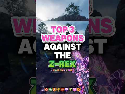 Top 3 Weapons against the Z-Rex (Shattered Veil) - Black Ops 6 Zombies