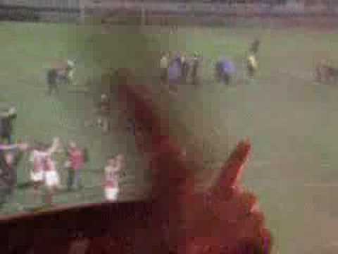 Na afloop van de wedstrijd TOP Oss - NAC Breda (Play-Offs)