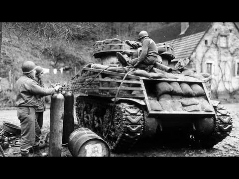 Japanese Examined Captured M4 Sherman — Shocked 75mm Gun Pierced Type 97 Armor from 2,000 Yards
