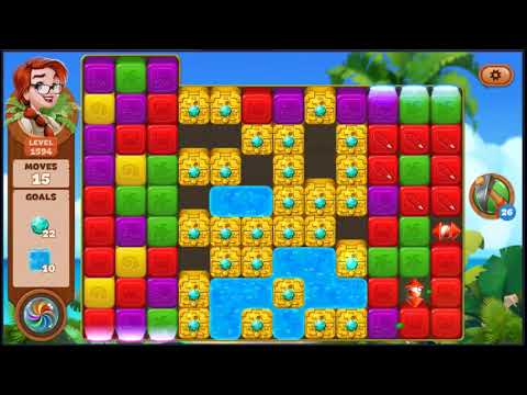 Lost Island Blast Adventure Level 1594 - NO BOOSTERS 🏝️ | SKILLGAMING ✔️