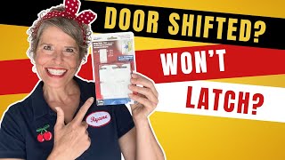 STRAIGHTEN A CROOKED DOOR IN MINUTES! // Simple Technique With EZ-SHIM Pre-cut Door Shims!
