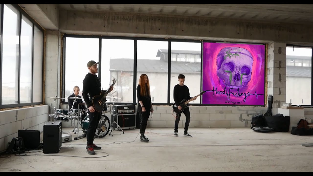 She Only Lies - Hard Feelings Official Music Video