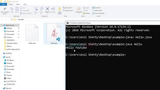 How to Compile and Run Java Program in Command Prompt ( With Packages ) on Windows 10