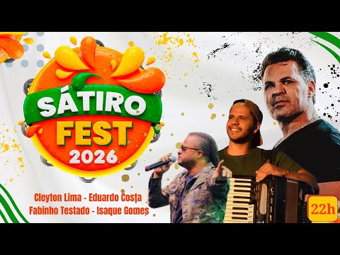 Eduardo Costa, Cleyton Lima, Fabinho Testado, Isaque Gomes | Satiro Fest 2026 #satirodias