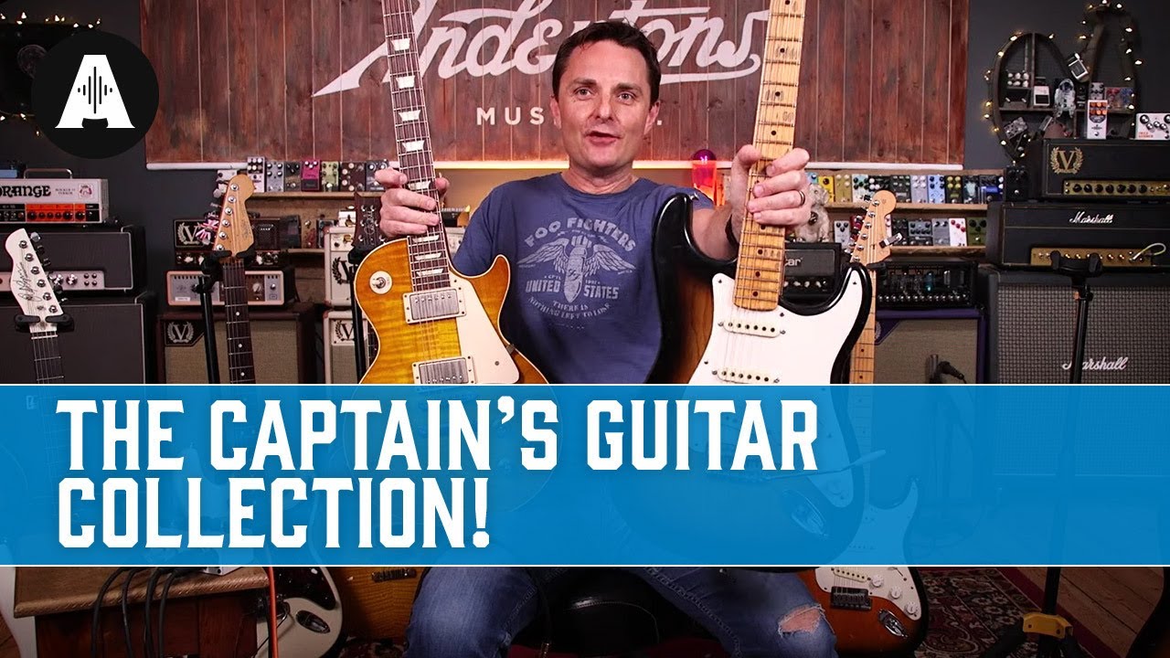 The Captain's Guitar Collection - History, Specs & of Course... The Tones! - YouTube