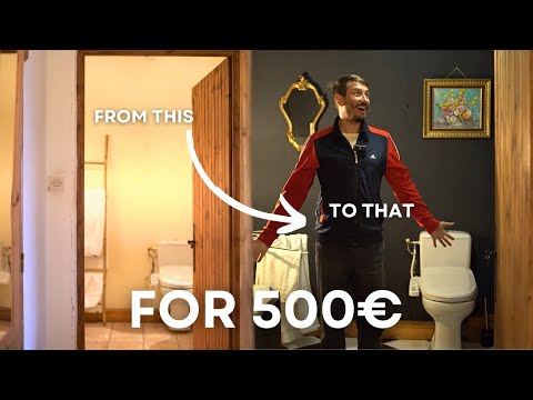 Huge Transformation! Chateau DIY BATHROOM Renovation: Before, After & BIG REVEAL #interiordesign