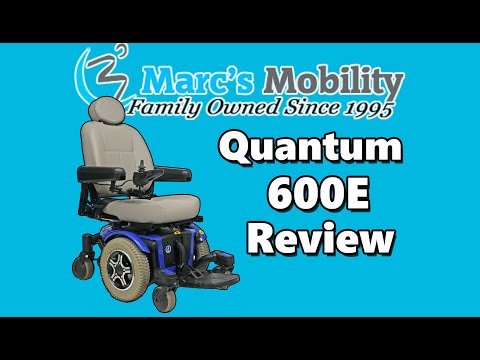 Quantum 600E - Used Mid Wheel Drive Power Chair - Review # 4489