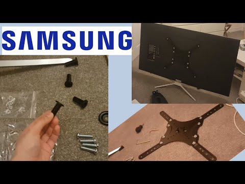 Problems mounting Samsung TV to the wall - watch this! (Wall Mount Adapters / Spacers -TIP!!)