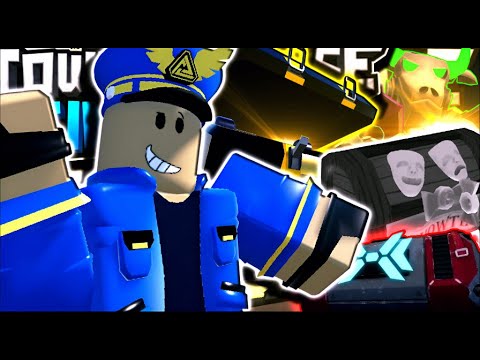 Unboxing +10 Deluxe, Phantom, Xmas and Showtime Crates! | TDS - Roblox